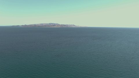 Espiritu Santo Island, Aerial View, Baja California South Mexico