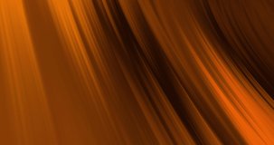 Animation of glowing orange light wave moving on black background. light, pattern and movement concept digitally generated video.