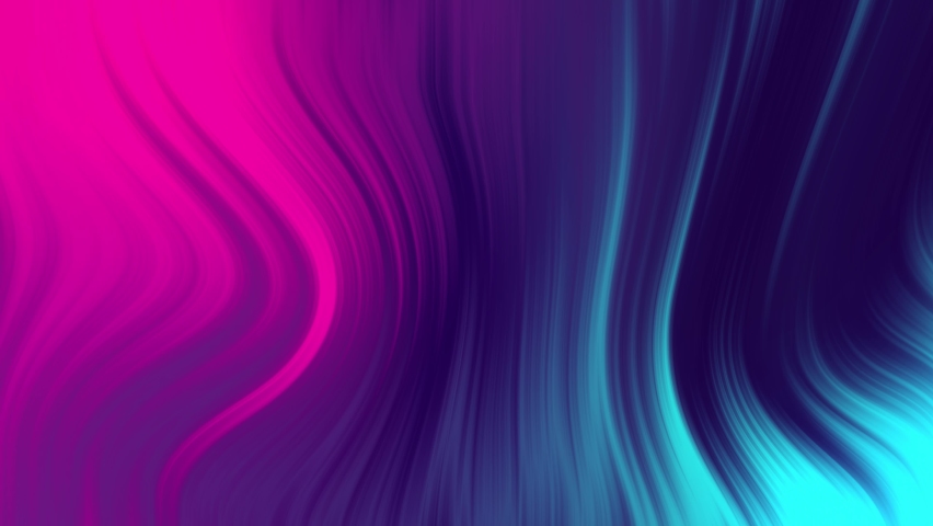 4K video animation. Colorful smooth stripes motion animated background. Abstract fluid infinite loop background Royalty-Free Stock Footage #1088138663