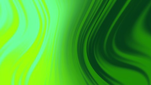 Green Fluid Gradient Animation, Green Neon color gradient. Abstract blurred background