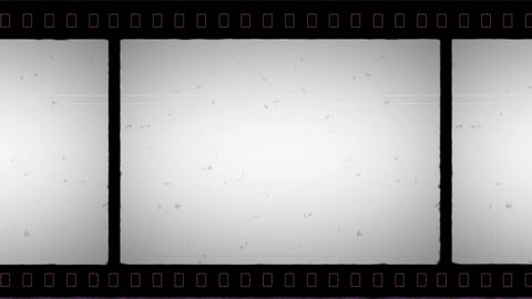 IMAX Film Frame with Sprocket Hole and Noise, Dust, Hair, Scratches on Old Damaged Film Seamless Texture. for Retro Vintage Effects with Digital Video. Retro Footage Look. Opacity or Screen Mode Usage