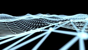 3d rendering big data visualization digital data threads plot network 4k footage - Powered by Shutterstock - Get 15% off with code: PIKWIZARD15