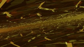 Geometric motion graphic pattern for a spaceship's hull. Abstract and futuristic texture with neon glowing elements. 3D rendering concept based on sci fi technology - Powered by Shutterstock - Get 15% off with code: PIKWIZARD15