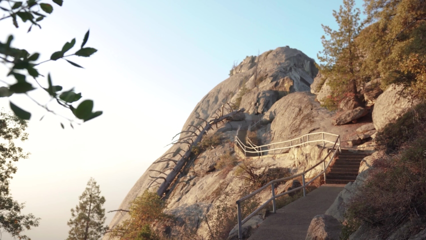 Moro Rock in Sequoia National Park