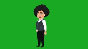 inspiration
Business Woman Character animation video with green screen transparent background footage
