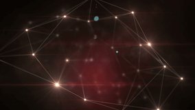 Animation of network of connections over clock moving fast. global connections, networks and data processing concept digitally generated video. - Powered by Shutterstock - Get 15% off with code: PIKWIZARD15