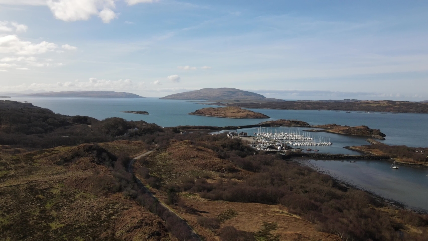 Craobh Marina, is a 250 berth marina located on the Northern shore of the Craignish peninsula, is one of the most scenic boating areas in Western Scotland.