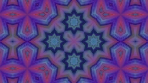Kaleidoscope gradient abstract animation background. Smooth motion abstract design