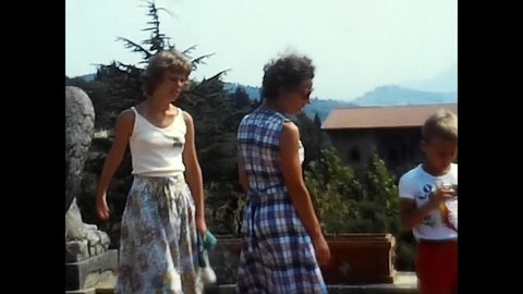 elba, italy july 14 1970: Villa San Martino, Napoleon Bonapartes