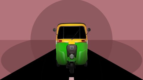 8 Auto Rickshaw Cartoon Stock Video Footage - 4K and HD Video Clips |  Shutterstock