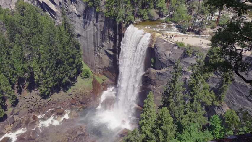 Vernal Falls in Yosemite National Park