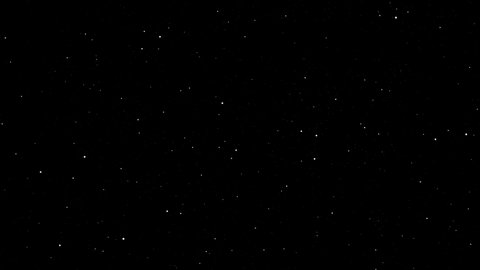 Blinging Stars Animation Real Constellations Stock Footage Video (100% ...