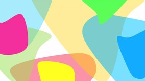 Modern abstract colorful video animation background