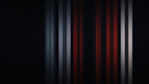 Vertical flicker dark blue  red vertical lines shifting in loop. 4k beautiful abstract background with seamless looping animation for business presentations, technology hi-tech, futuristic motion back