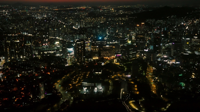 The Nightscape of Seoul, Night view