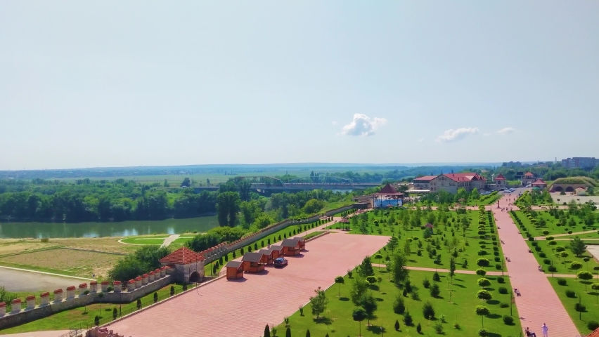 Tighina or Bender Fortress. An architectural monument of Eastern Europe. The Ottoman citadel.