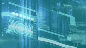 Animation of data processing and massive sale text over server room. global technology and digital interface concept digitally generated video. - Powered by Shutterstock - Get 15% off with code: PIKWIZARD15