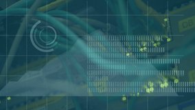 Animation of diverse data processing over screen with server wires. data processing, technology and digital interface concept digitally generated video. - Powered by Shutterstock - Get 15% off with code: PIKWIZARD15