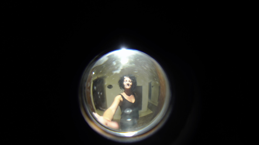 Always look through your peephole and put. Always look through your peephole and put