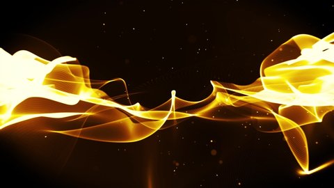 Abstract Light Particle Flowing Loop 4k animation of an abstract beautiful shining light particle background seamless looping
