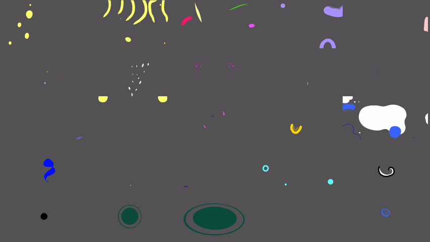 Abstract Elements Motion Graphics Pack is a modern motion graphics pack with hand-drawn animated stickers in artwork style.