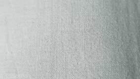 Detailed White Light Gray Linen Texture Fabric, Textile, Material, Close up, Macro. Linen White Light Gray Background. White Light Gray Fiber Linen Fabric. Textile Factory. - Powered by Shutterstock - Get 15% off with code: PIKWIZARD15