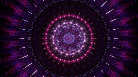 Spiritual Awakening Loop 3d Abstract Psychedelic Lsd Trip Mandala Kaleidoscope Infinite Background