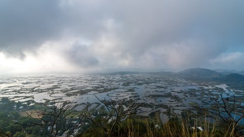 Fog Timelapse of Loktak Lake