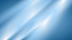 Bright blue smooth blurred stripes abstract tech motion background. Seamless looping. Video animation Ultra HD 4K 3840x2160