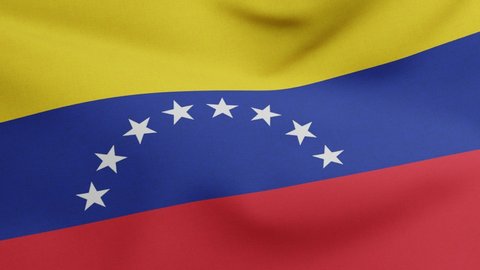 National flag of Venezuela waving original size and colors 3D Render, Bolivarian Republic of Venezuela flag textile designed by Francisco de Miranda, venezuela independence day