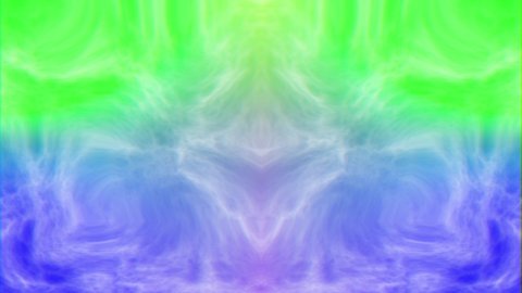 Iridescent kaleidoscopic pattern abstract vibrant background. High quality 4k footage.