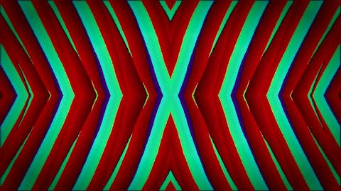 Transforming kaleidoscopic vintage futuristic psychodelic holographic background. Fantastic distortions for trending overlay. 