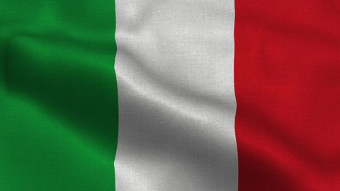 Italy flag. National 3d Italian flag waving. Italian flag 4k Background. Italy flag Closeup
