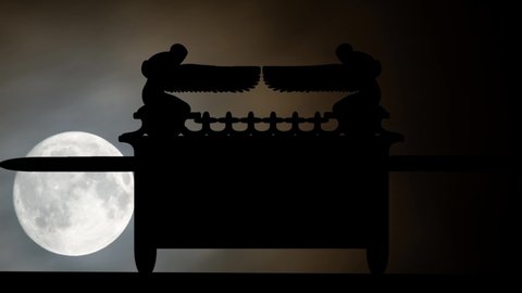 Ark of the Covenant, Time Lapse by Night with Full Moon