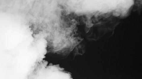 Transition from Black to White with Smoke. A swirling stream of white smoke gradually fills the black background. Great for creating creative transitions between plots