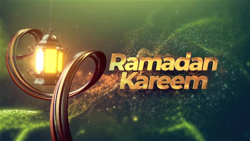 ramadan kareem aniamtion 3d mosque, eid celebration Royalty-Free Stock Footage #1088768539