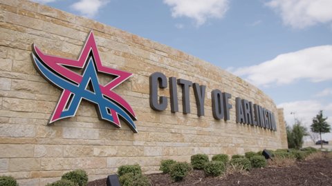 Arlington, TX - March 30, 2022: City of Arlington logo