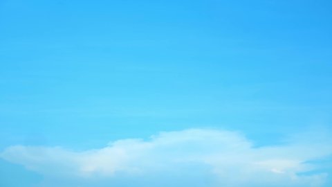 4K UHD : Timelapse of beautiful blue sky with clouds background, Blue sky with clouds and sun. cloud timelapse nature background.
