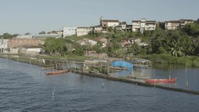River in Marau city Bahia, Brazil 