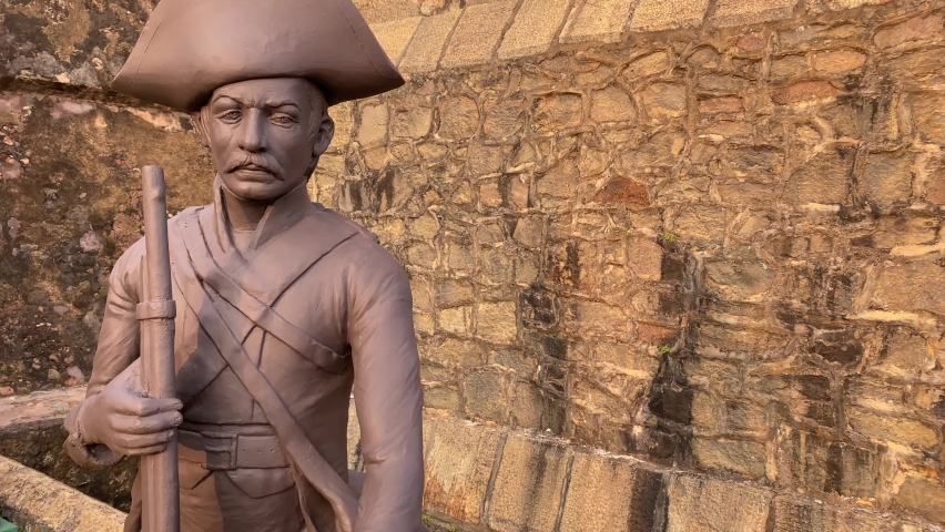 Sri Lanka Galle Fort bronze