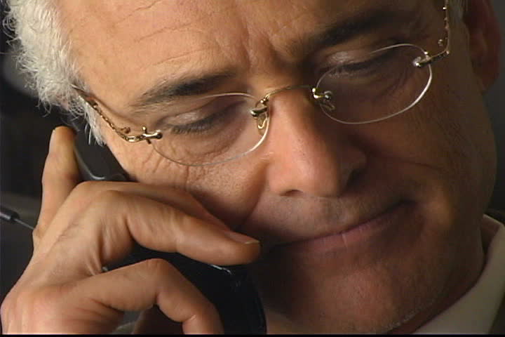 Man on the phone