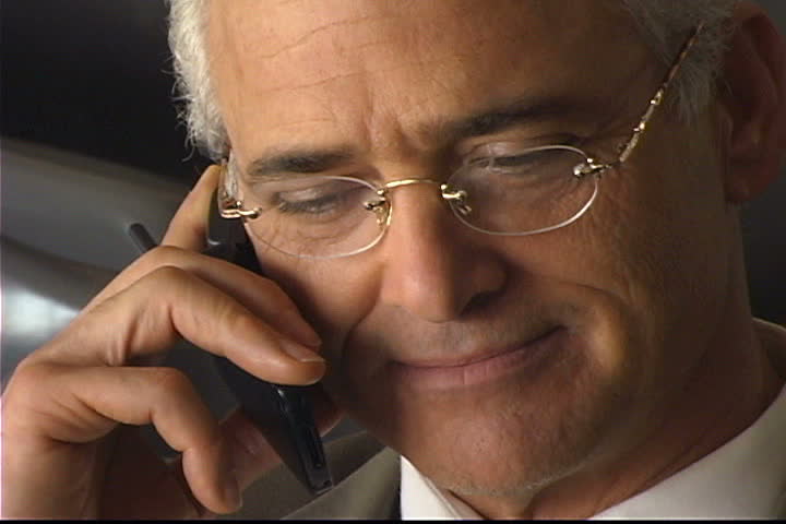 Man on the phone