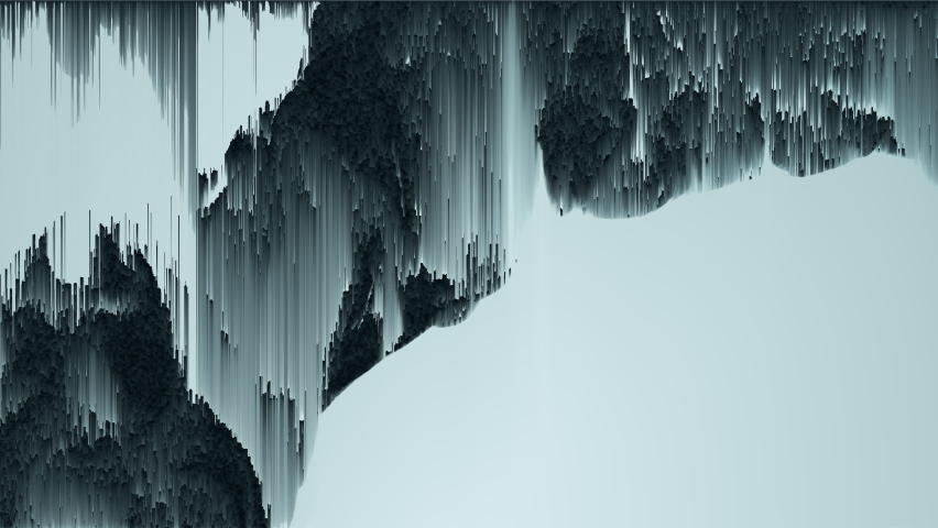 Dynamic pixel sorting animation, abstract animated wallpaper.