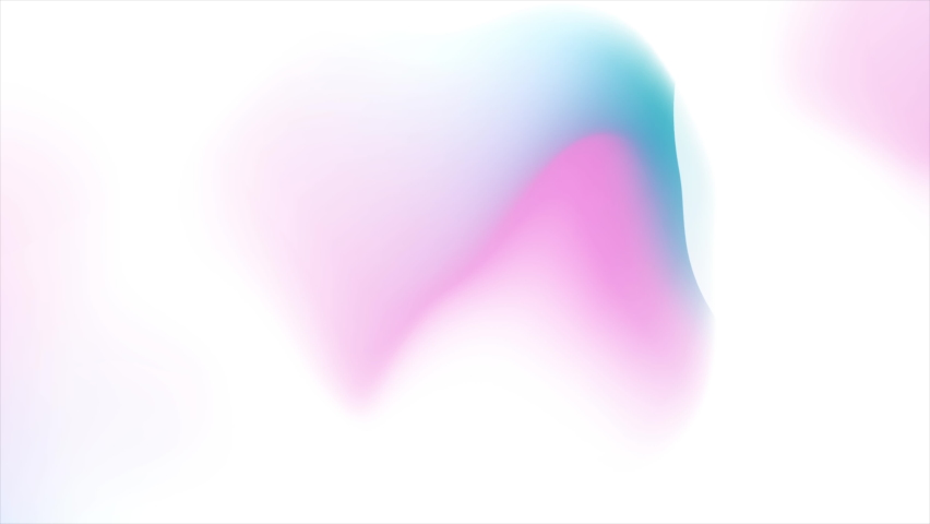 Blue and pink minimal liquid waves with smooth gradient abstract motion background. Seamless looping. Video animation Ultra HD 4K 3840x2160 Royalty-Free Stock Footage #1088883401