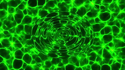 Green caustics motion background HD stock footage