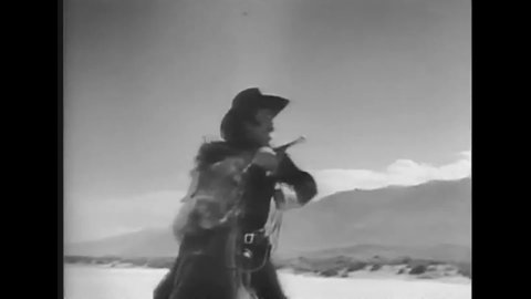 CIRCA 1939 - In this western film, cattle rustlers kidnap a boy trying to stop them.