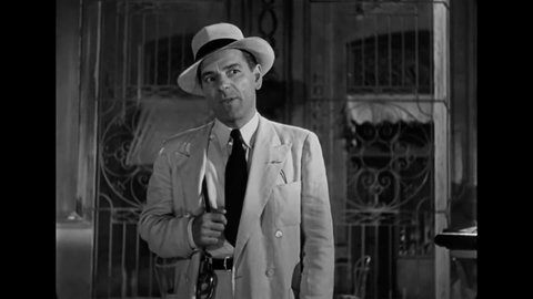CIRCA 1946 - In this film noir, a man is questioned as a murder suspect after his girlfriend is stabbed in a Havana nightclub.