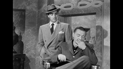 CIRCA 1946 - In this film noir, a gangster is impressed with an honest man who returned his lost wallet.