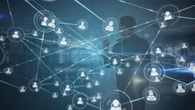 Animation of data processing over caucasian businessman. global business and digital interface concept digitally generated video. - Powered by Shutterstock - Get 15% off with code: PIKWIZARD15