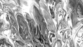 Monochromatic Abstract Refeacting Fluid Texture Loop - Powered by Shutterstock - Get 15% off with code: PIKWIZARD15